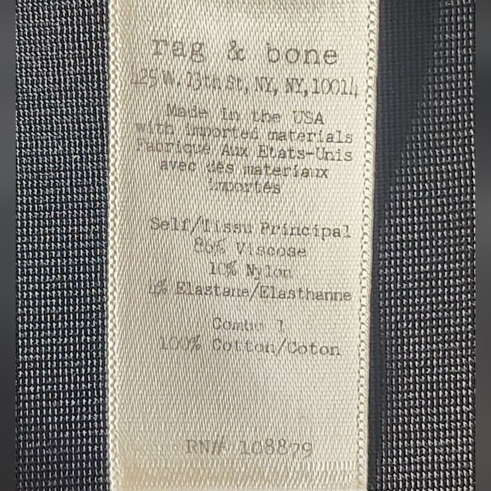 rag & bone Black Midi Dress - Picture 6 of 7